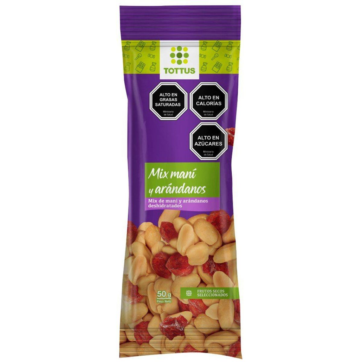 TOTTUS - Mix Maní Y Arándanos