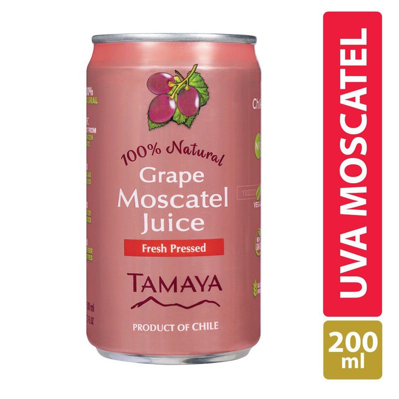 TAMAYA - Jugo 100 uva moscat lata