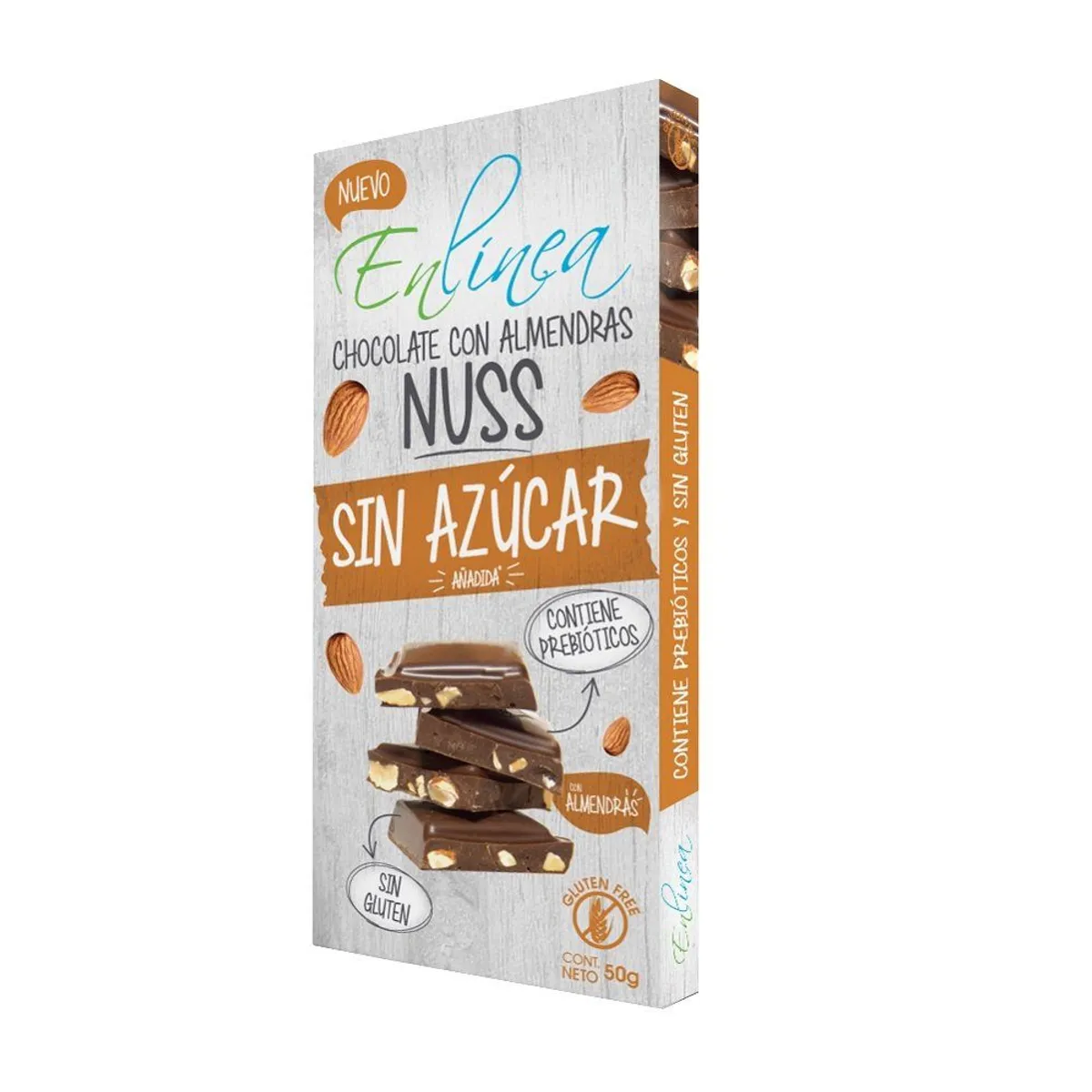 EN LINEA - Chocolate nuss sin azúcar
