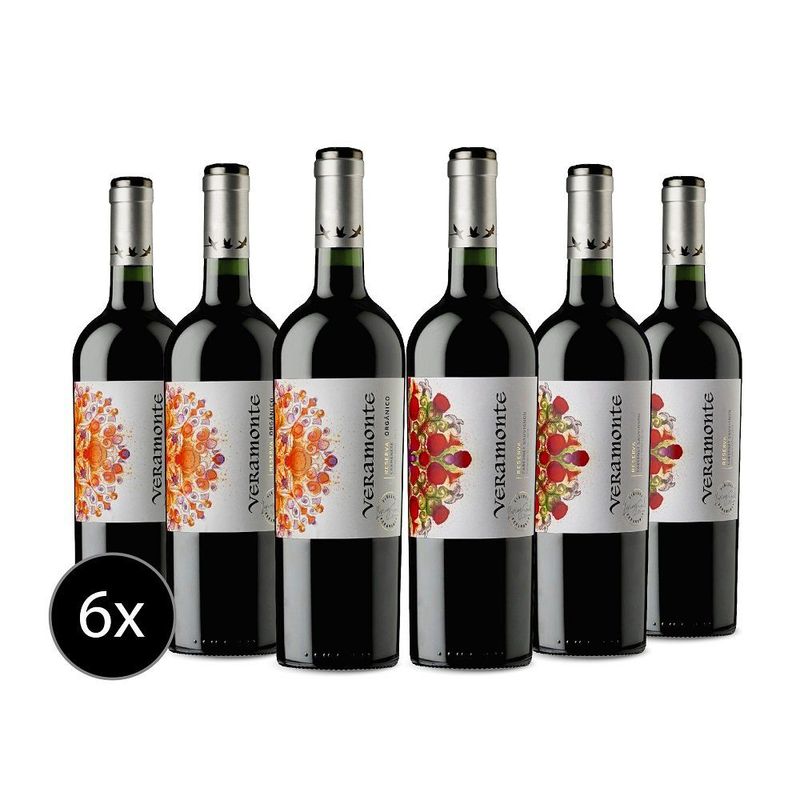 VERAMONT - Caja de vino tinto reserva cabernet sauvignon - carmenere