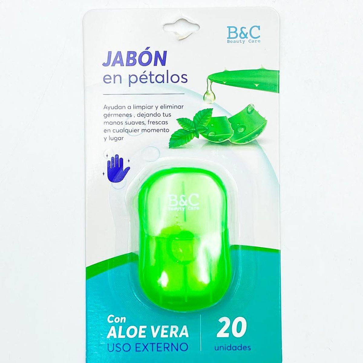 B&C - Jabón en Petalos Aloe Vera B&C 20 Un