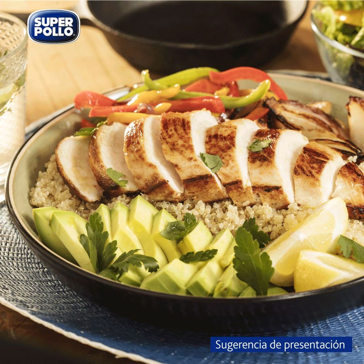 SUPER POLLO - Pechuga Deshuesada Natural Congelada