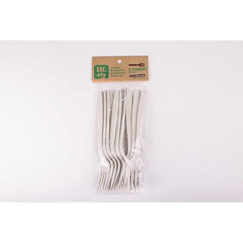 BIO ELY - TENEDOR BIOELY 10 UN