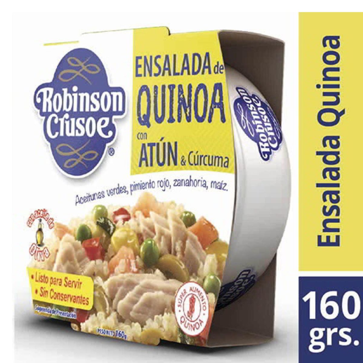 ROBINSON CRUSOE - Ensalada de Quinoa Robinson Crusoe 160 g
