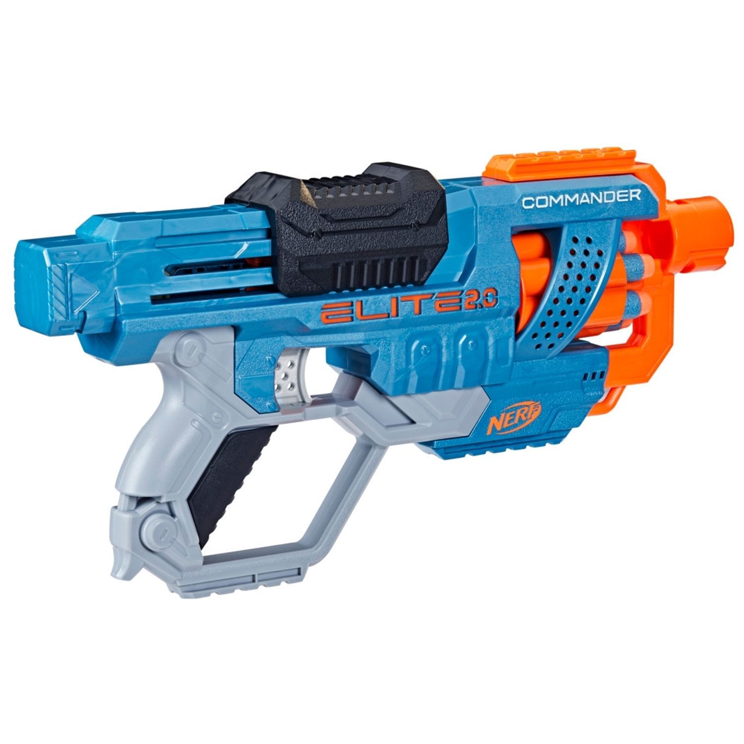 Lanzador Nerf Elite 2.0 - Commander Rd-6 | Tottus Chile