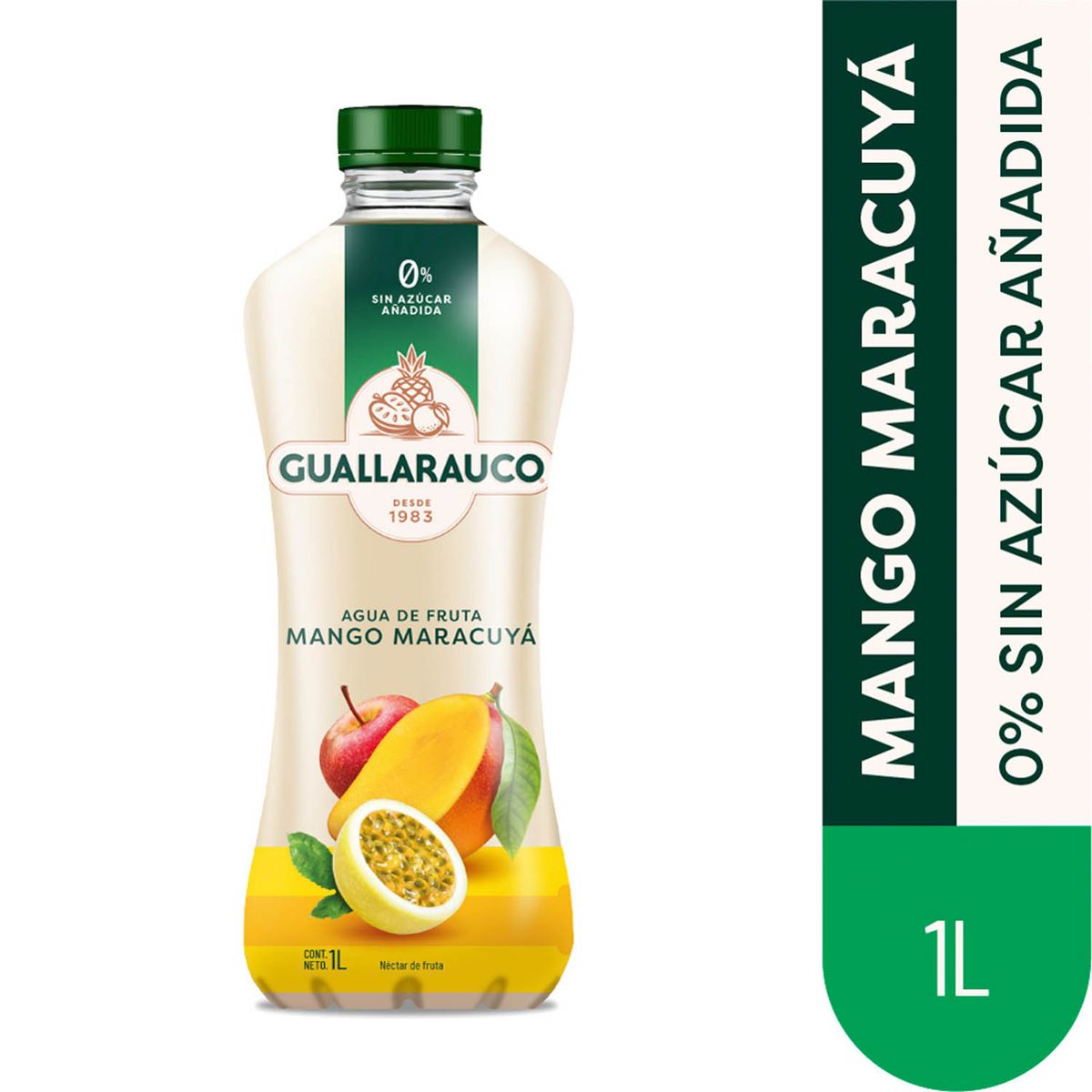 GUALLARAUCO - Agua De Fruta Mango Maracuya guallarauco