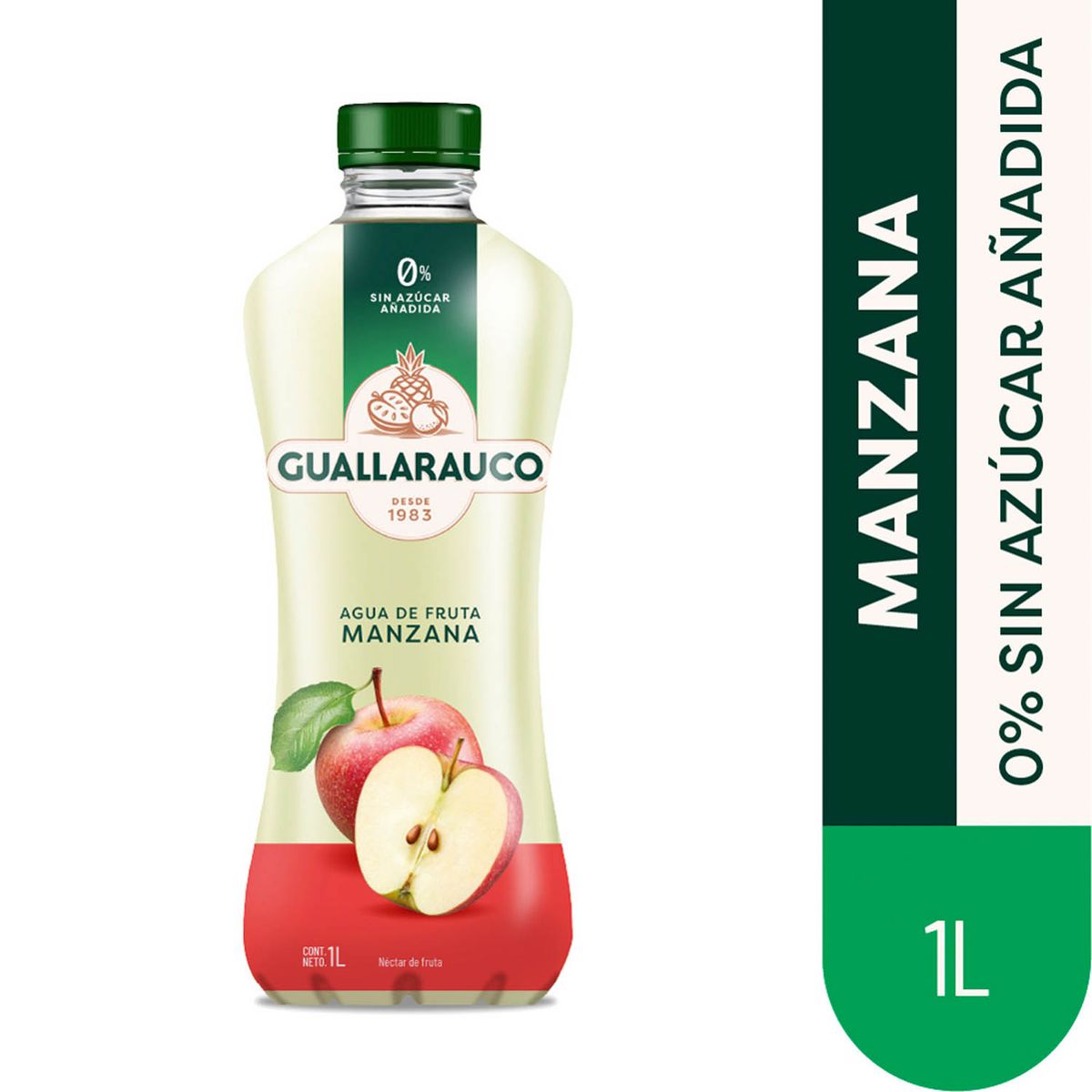 GUALLARAUCO - Agua De Fruta Manzana Guallarauco