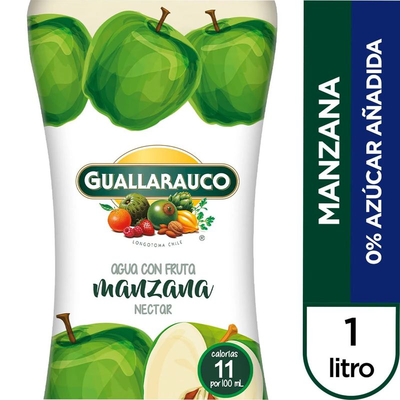 GUALLARAUCO - Agua De Fruta Manzana Guallarauco