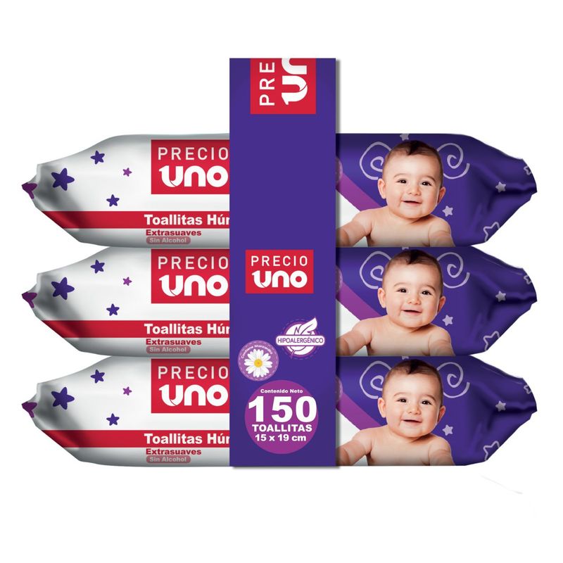 PRECIO UNO - Toallitas Húmedas Bebé