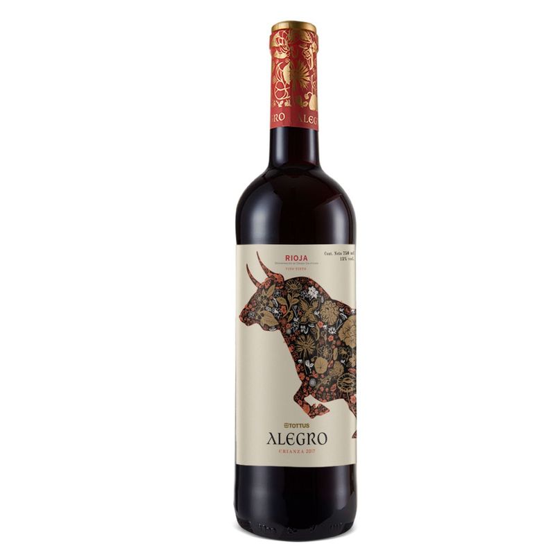 TOTTUS - VINO ALEGRO CRIANZA TOTTUS 13G 750 ML