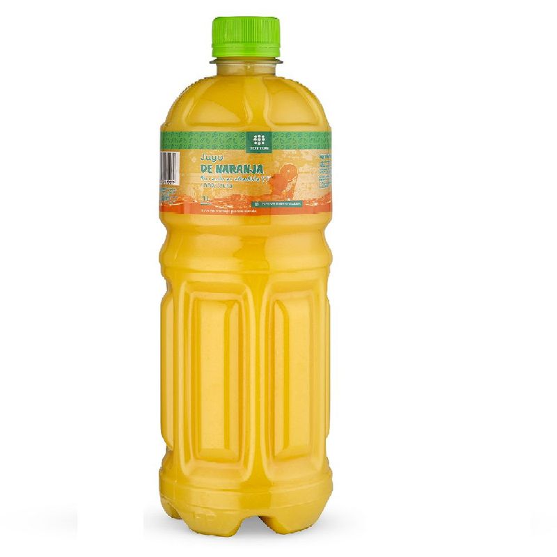 TOTTUS LIFE - Jugo Naranja Sin Azúcar