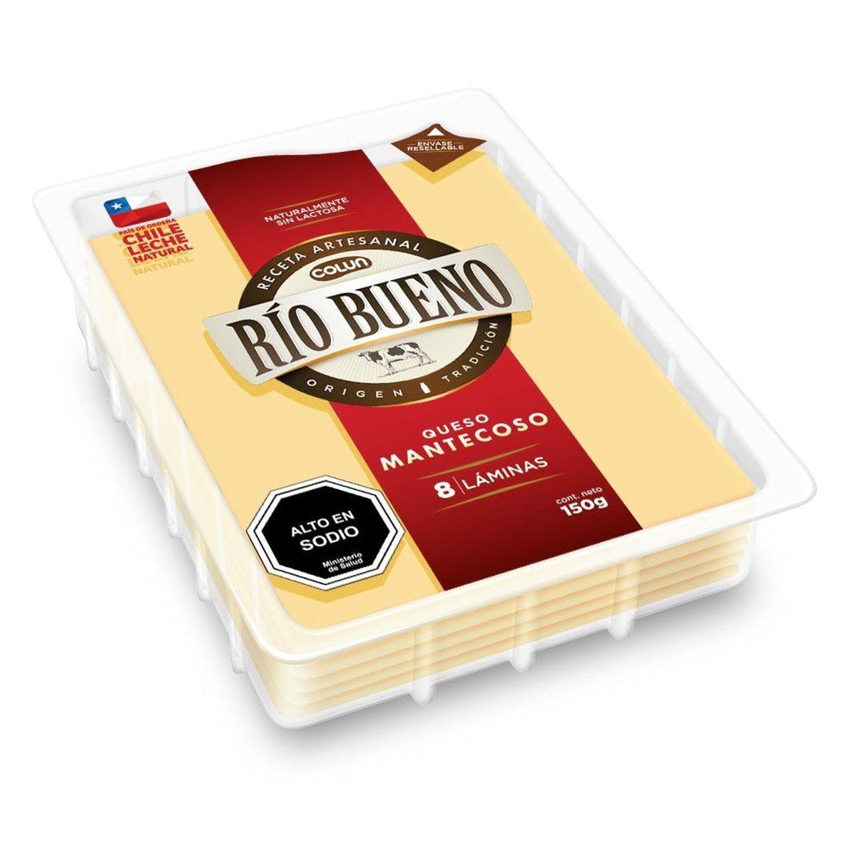 RIO BUENO - Queso Mantecoso Laminado Rio Bueno