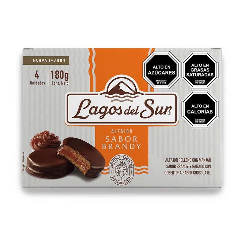 LAGOS DEL SUR - Alfajor Brandy