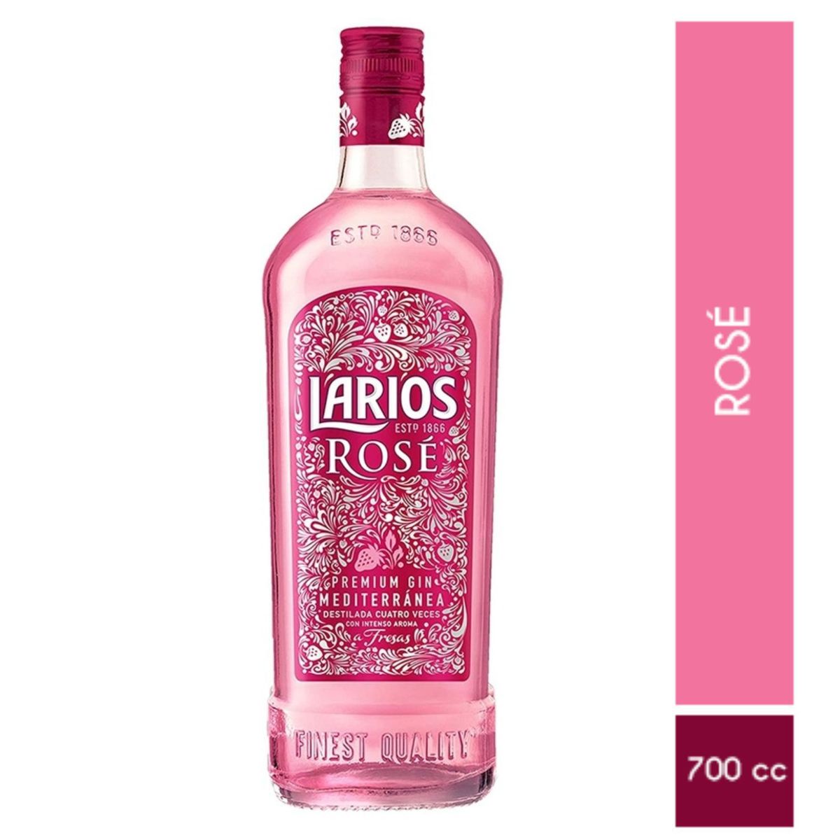 LARIOS - Gin Rosé Larios 37.5° 700 cc