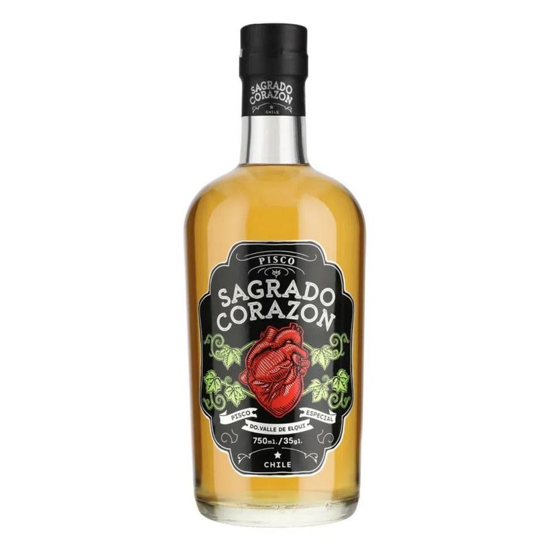 SAGRADO CORAZON - PISCO 35G SAGRADO CORAZON 35G 750 LT
