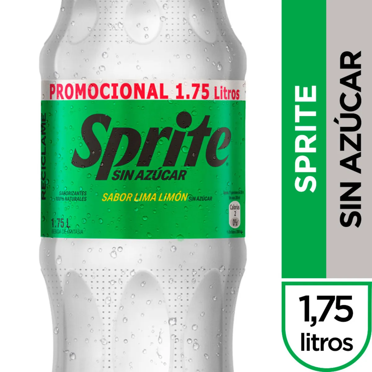 SPRITE - Bebida Sprite Sin Azúcar 1.75 Lt