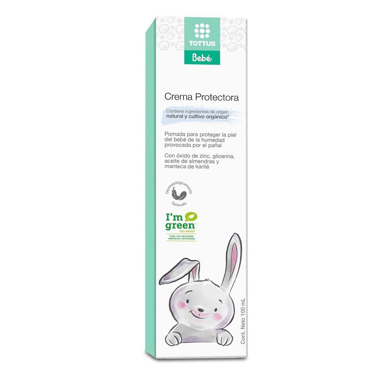 TOTTUS BEBE - CREMA PROTECTORA TOTTUS BEBE 100 ML
