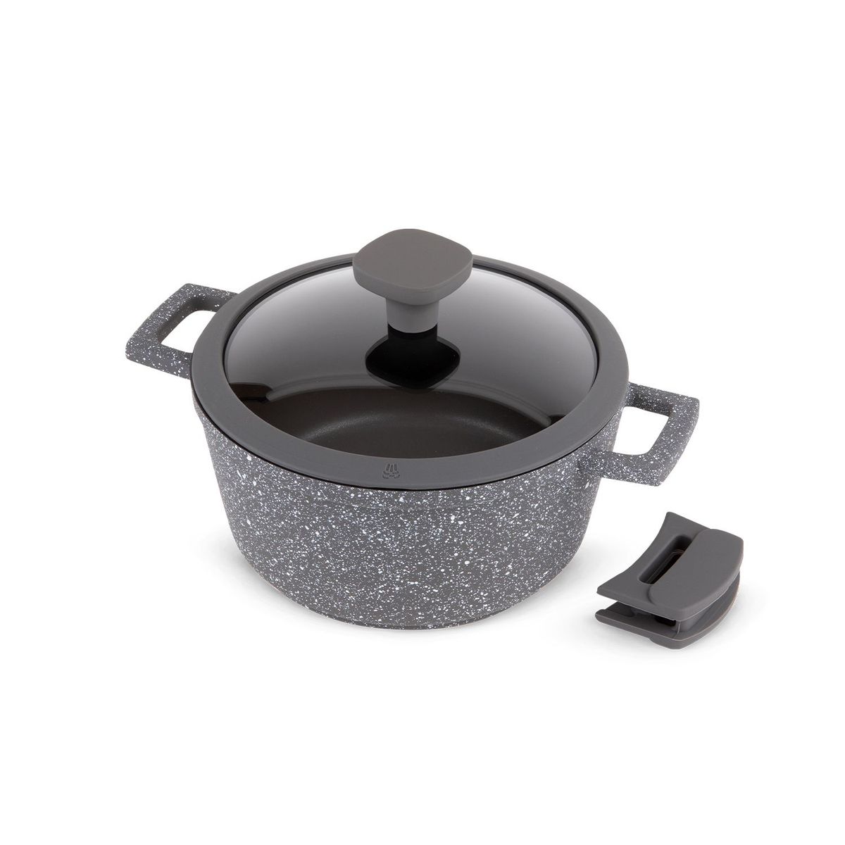 STAHLTEK KITCHEN - Olla 20 Cm Gris Granito