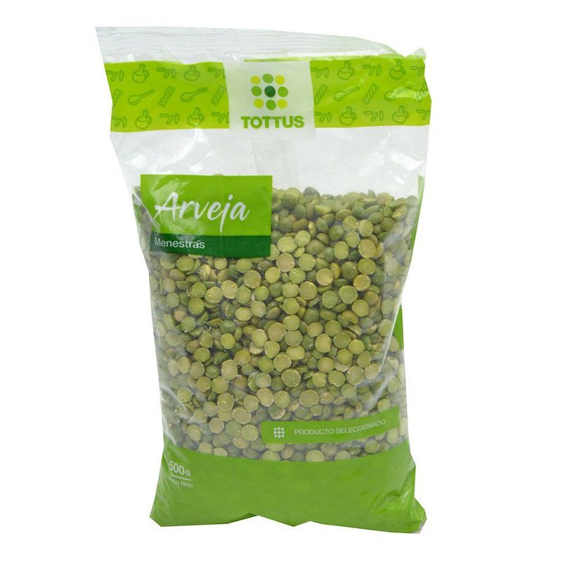 TOTTUS - ARVEJA VERDE PARTIDA TOTTUS 500 G