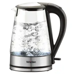 WURDEN - Hervidor de Vidrio 1,7 litros WKE-GLASS100