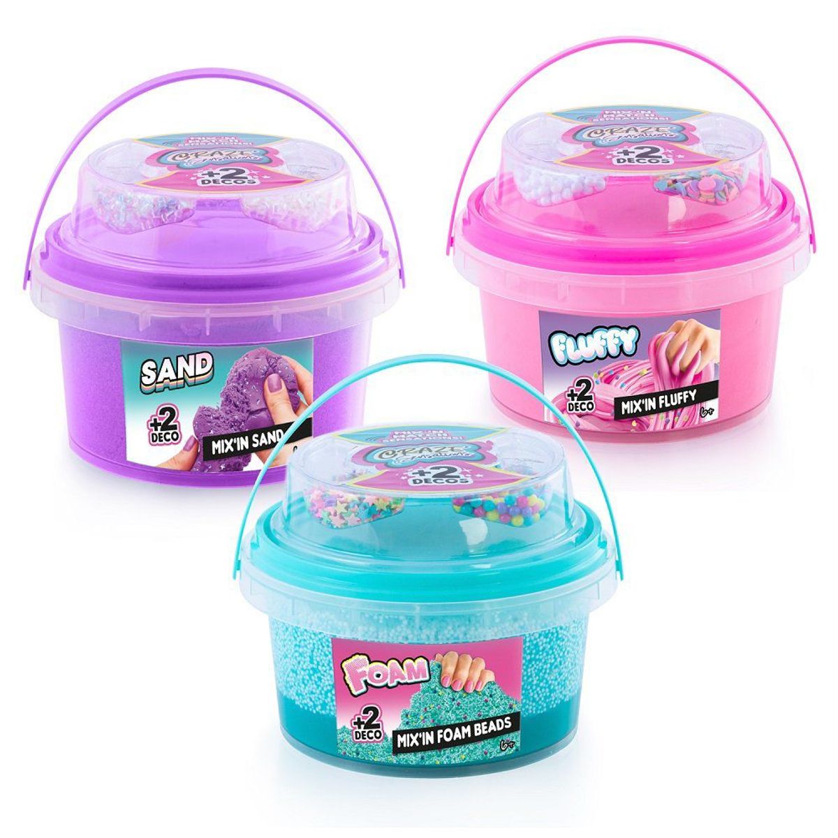 CRAZY ART - Balde de Sensaciones Slime