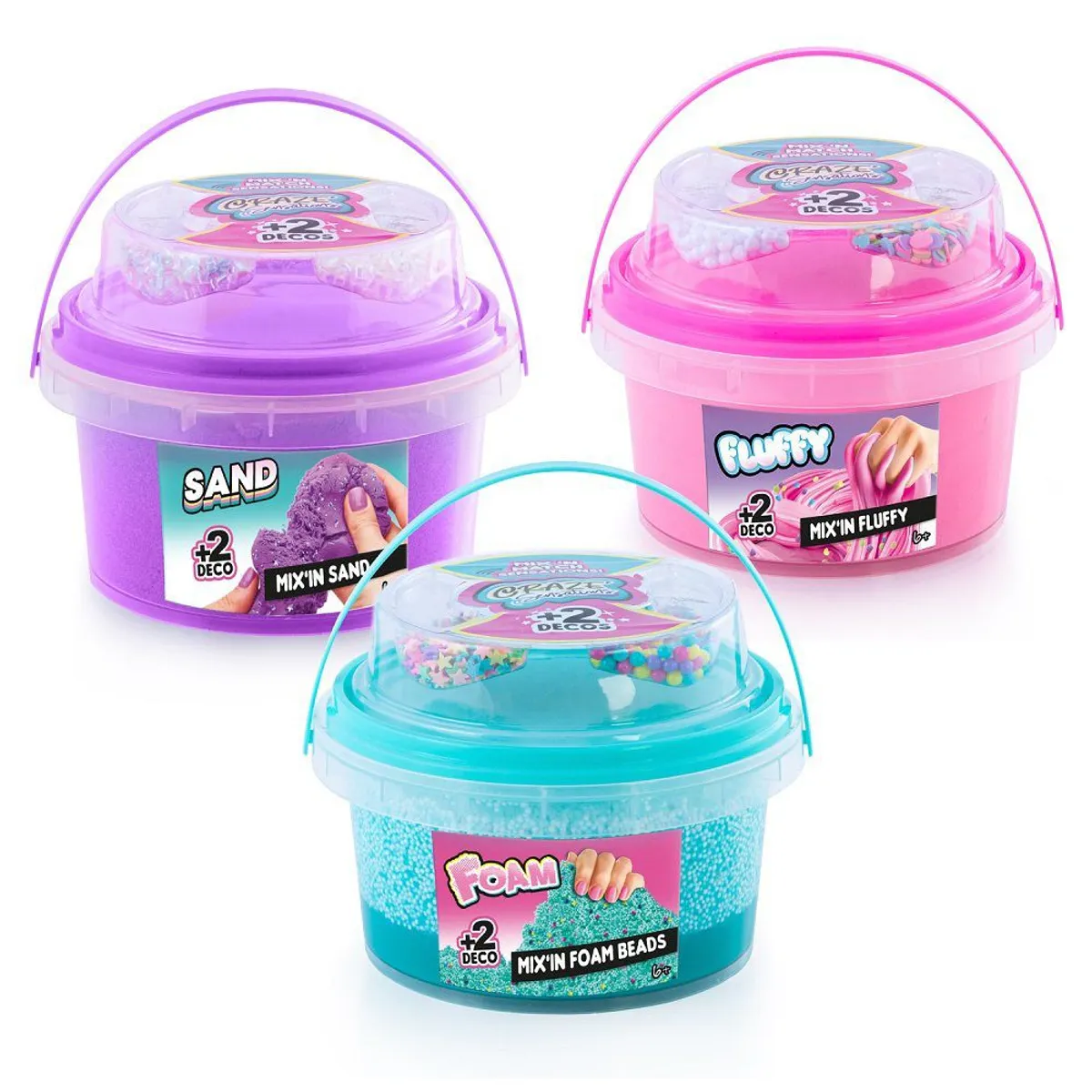 CRAZY ART - Balde de Sensaciones Slime