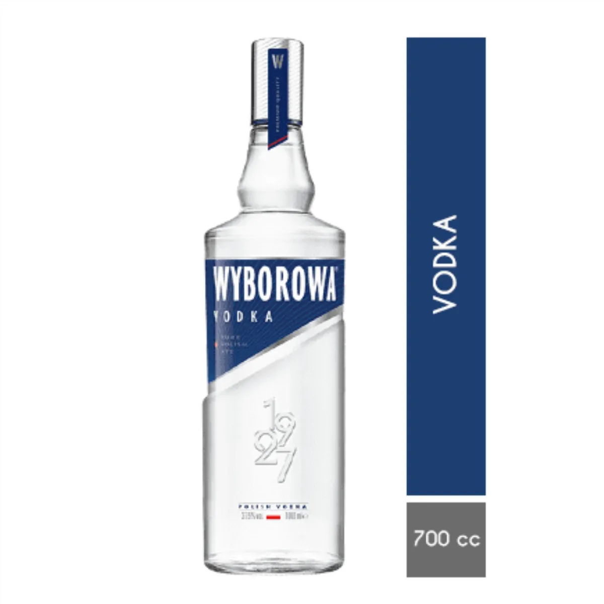 WYBOROWA - Vodka Classic Wyborowa 37.5° 700 cc