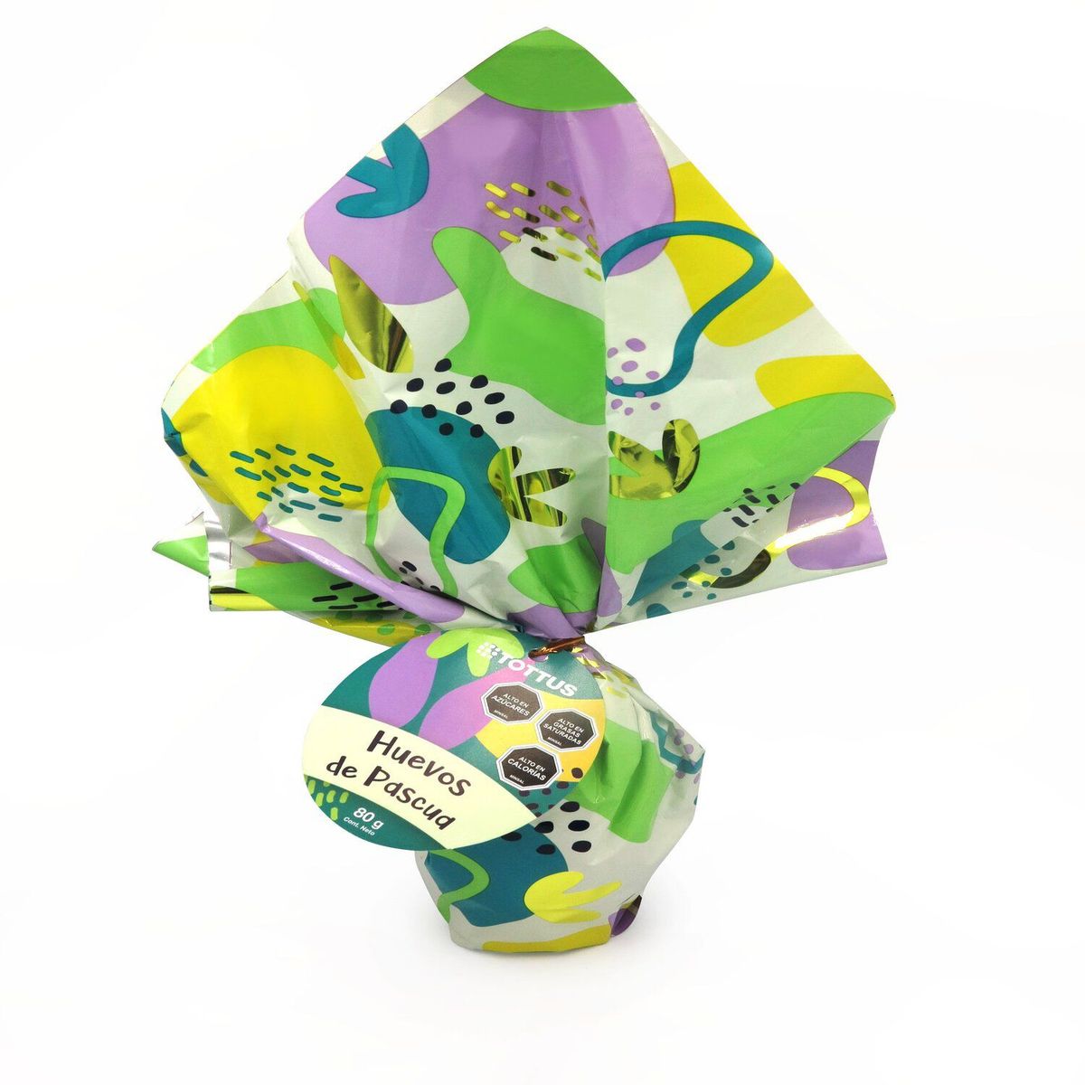 TOTTUS - Huevo de Chocolate Relleno Tottus 80 g