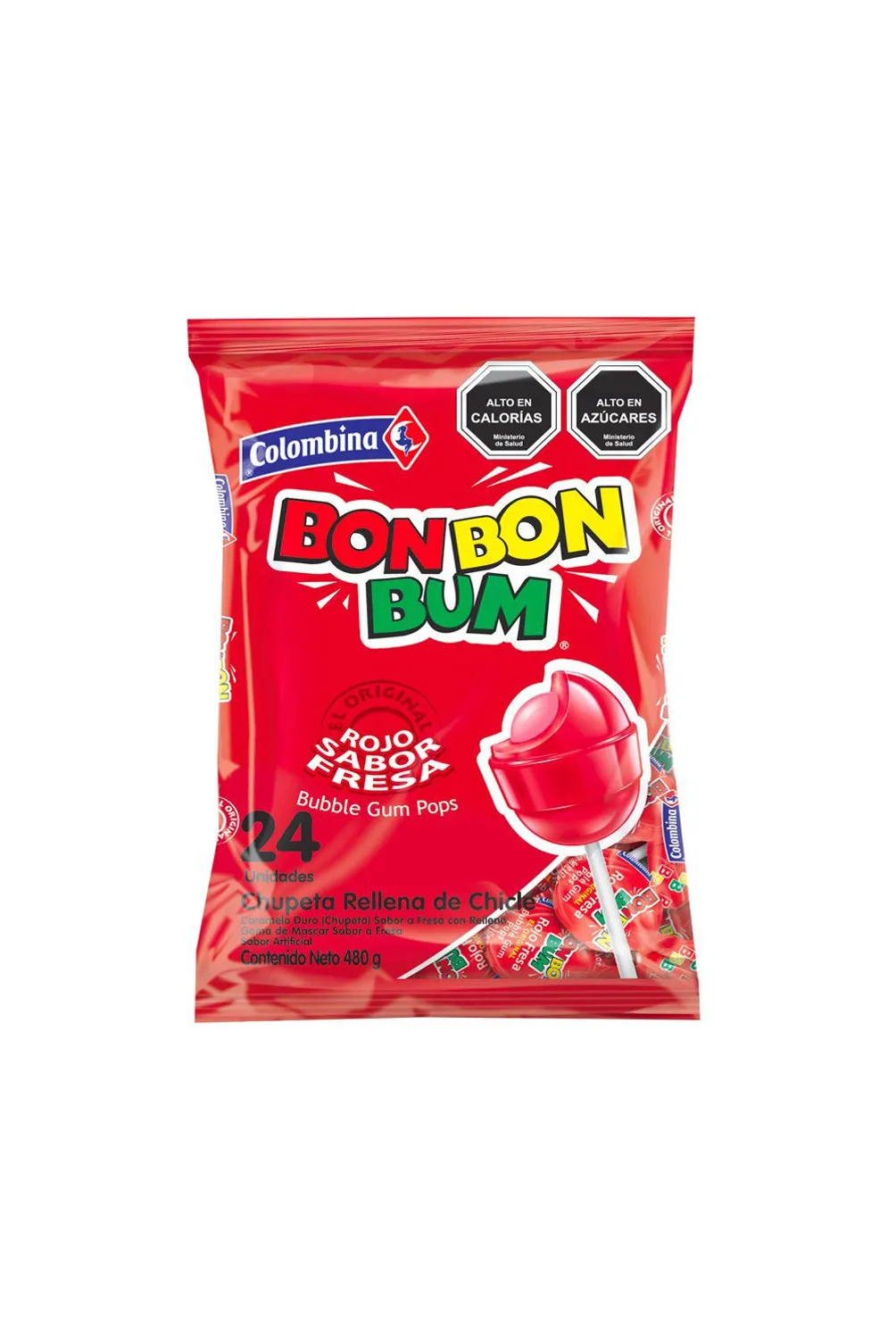 bonbonero ボンボネロ グミ(レッド) Bon Bon Bum Fresa | Tottus Chile