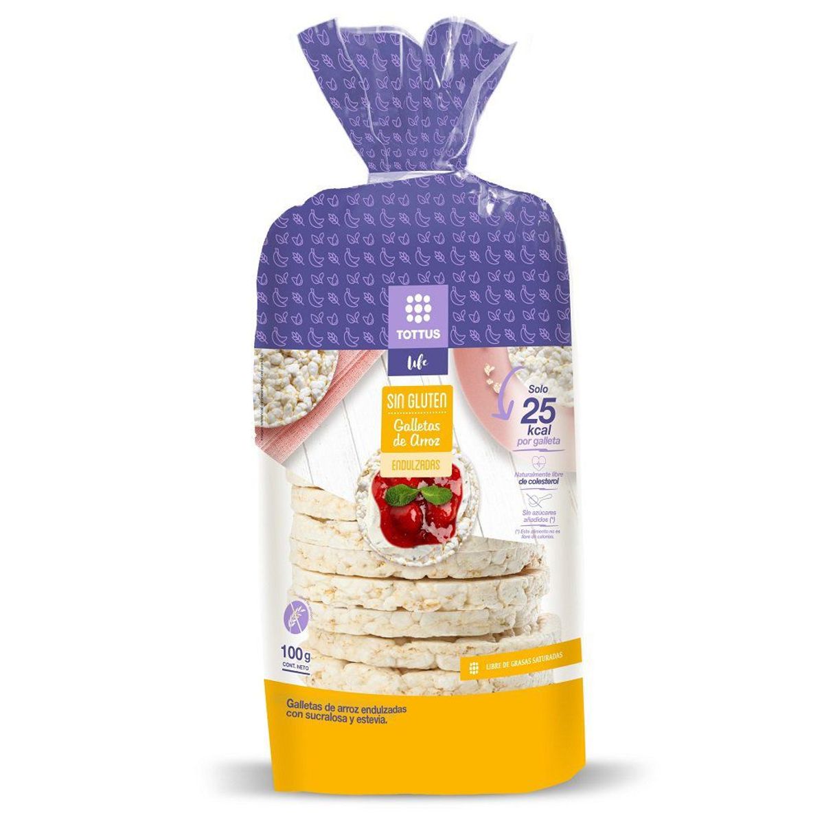 TOTTUS LIFE - Galleta Arroz Endulzada