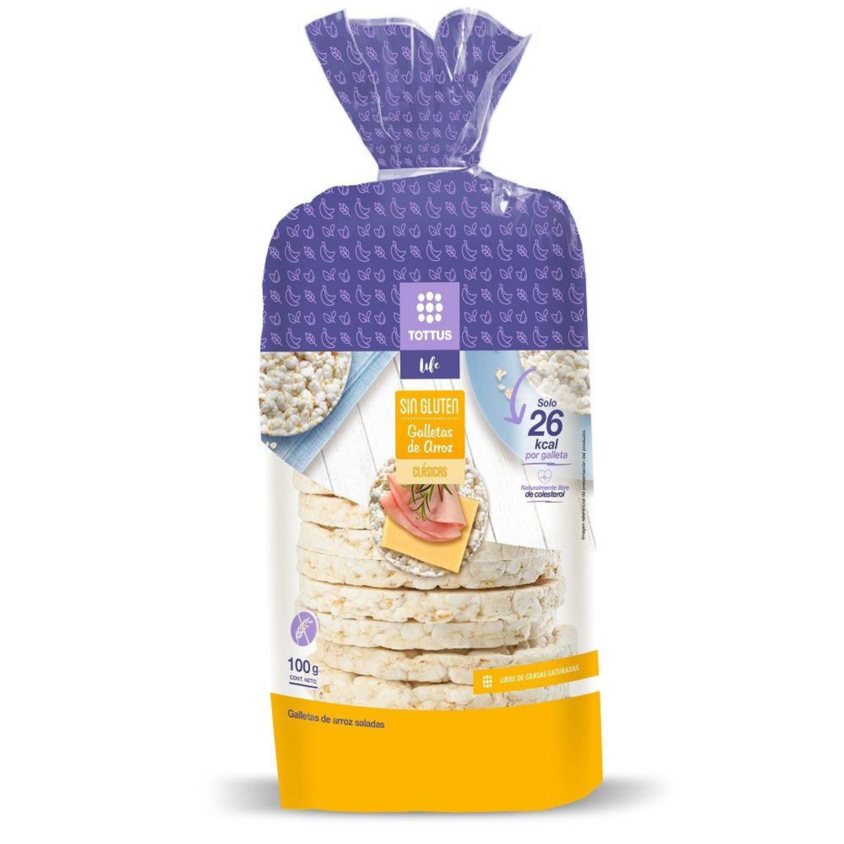 TOTTUS LIFE - Galletas Arroz Clasica