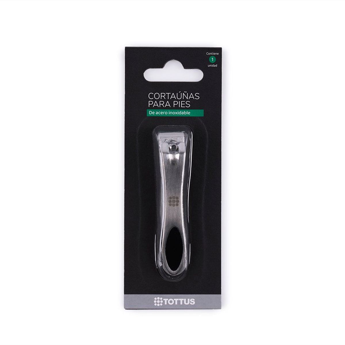 TOTTUS - Corta Uñas Pies Acero