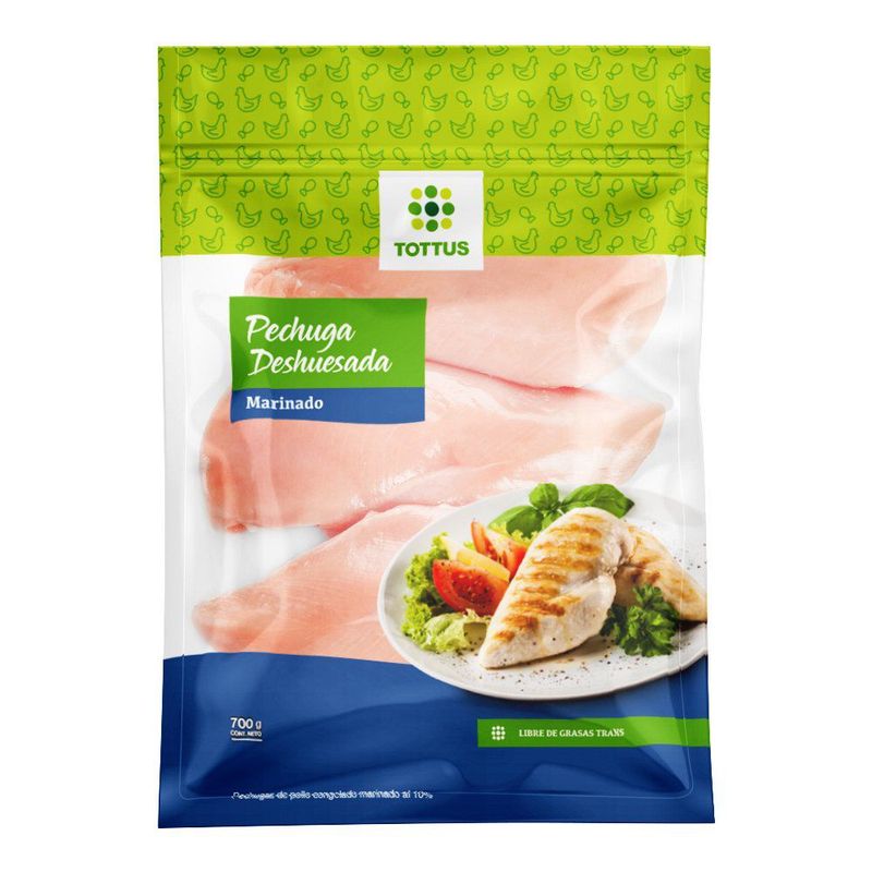 TOTTUS - Pechuga de Pollo Congelada