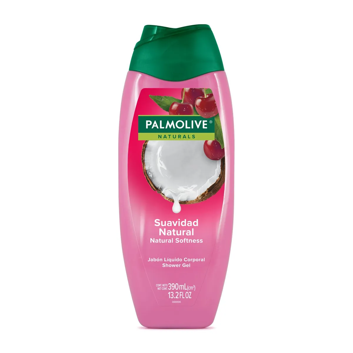 PALMOLIVE - Jabón Líquido Palmolive Naturals Suavidad Natural Cereza y Coco, en sintonía con lo naturalSiente la naturaleza en tu piel con la exquisita fragancia de Palmolive® Naturals Suavidad Natural y reconecta naturalmente con tus sentidos con el dulce aroma de la cereza y coco. Su fórmula fabricada responsablemente* dejará tu piel con una deliciosa sensación de suavidad y nutrición todos los días, mientras su placentera fragancia deleita tus sentidos.
Su fórmula elaborada responsablemente* y en sintonía con la naturaleza deja en tu piel una deliciosa sensación humectante mientras su delicada fragancia seduce tus sentidos
Alimento para tu piel
Con Humectante Natural
Fragancia con Ingredientes Naturales<p><strong>INSTRUCCIONES DE USO</strong></p><p>Aplicar jabón líquido Palmolive®, lavar y enjuagarMantener fuera del alcance de los niños. Evitar el contacto con los ojos. Discontinuar su uso si pecibe irritación o sensibilidad en la piel y consultar a un médico. No usar en niños menores de 3 años. Este producto puede ser irritante si no se usa según las instrucciones de uso.</p>
