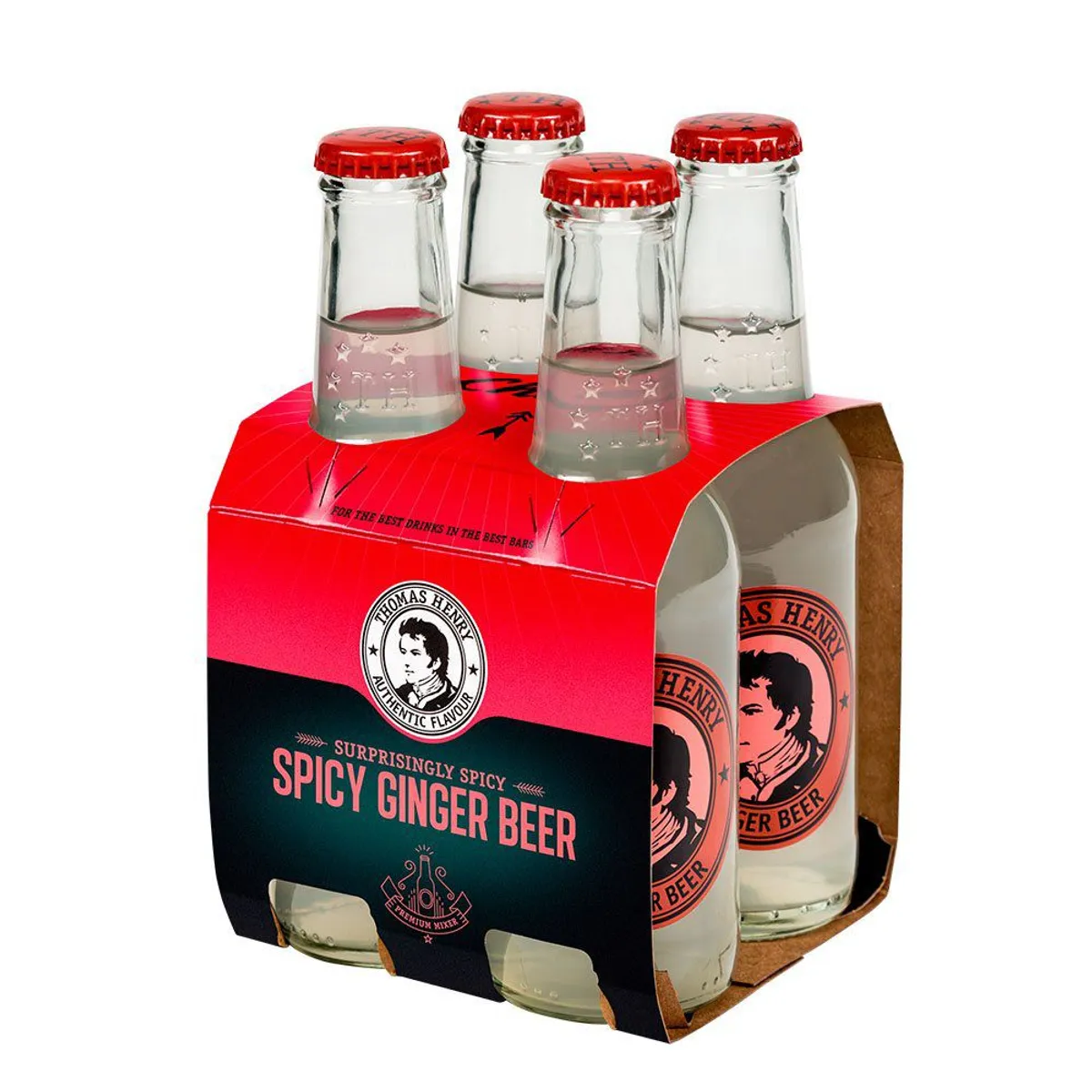 THOMAS HENRY - Pack 4 Bebidas Ginger Beer