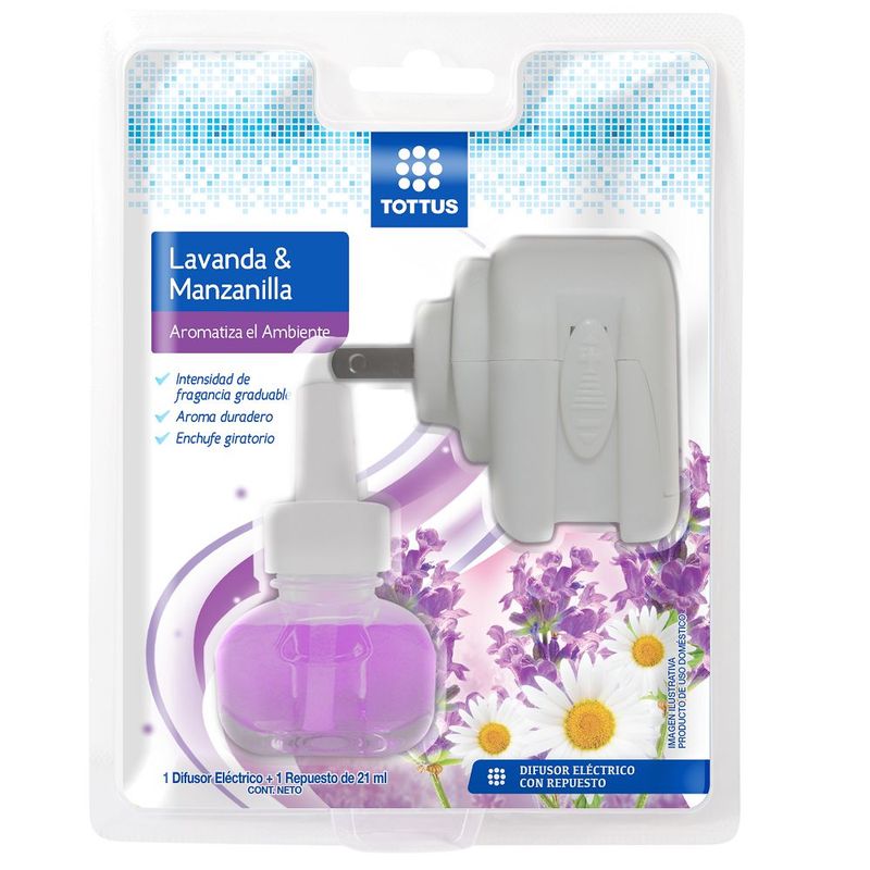 TOTTUS - DIF ELEC  1RPTO LAVANDA TOTTUS 21 ML