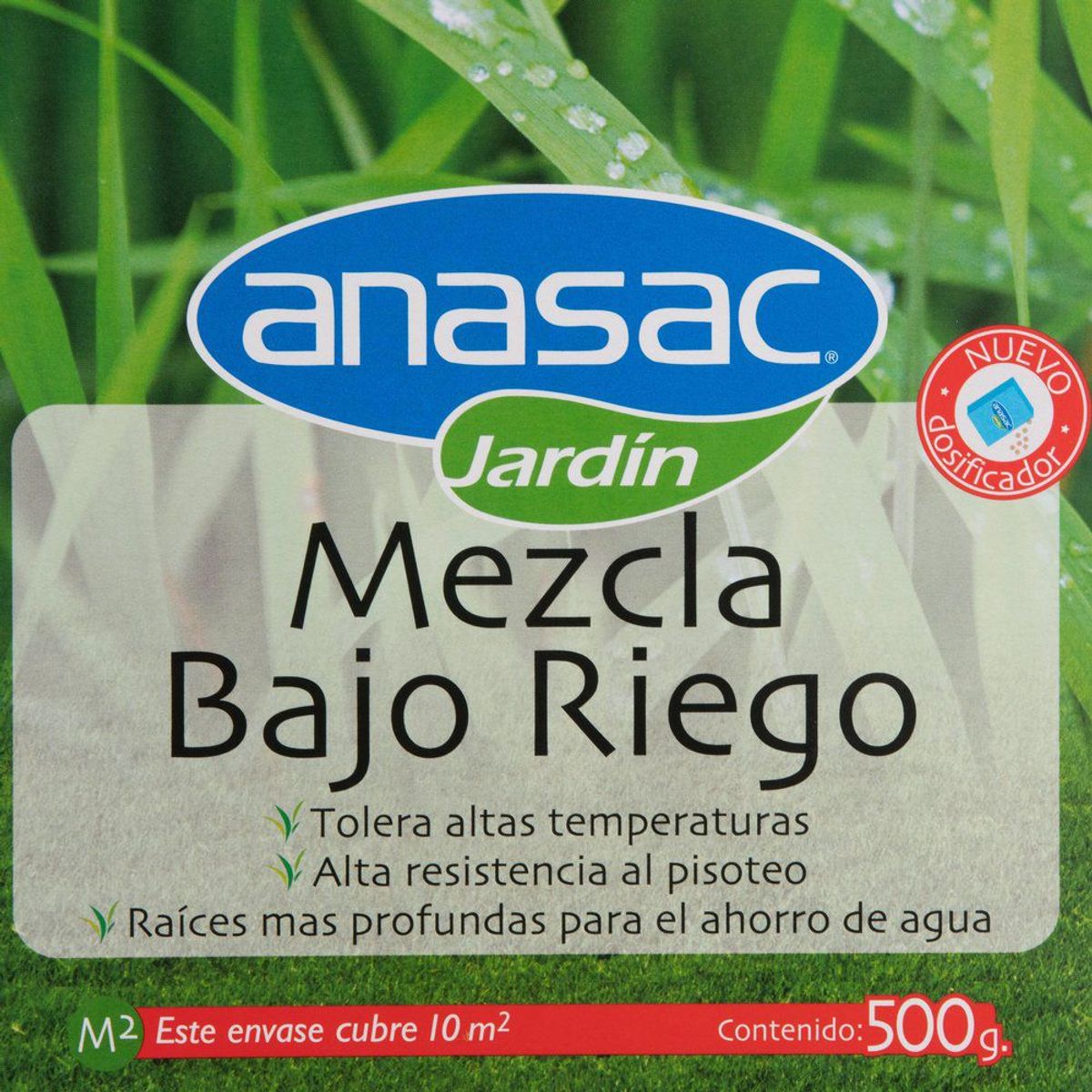  - SEMILLA PASTO MEZCLA BAJO RIEGO 500 GR