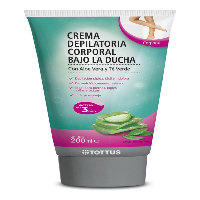 TOTTUS - CREMA DEPIL CORPORAL DUCHA TOTTUS 200 ML
