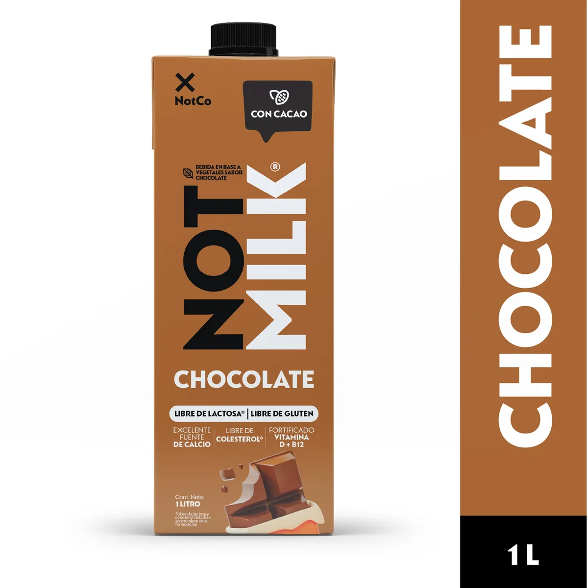 NOT MILK - Bebida Vegetal NotMilk Chocolate 1 L