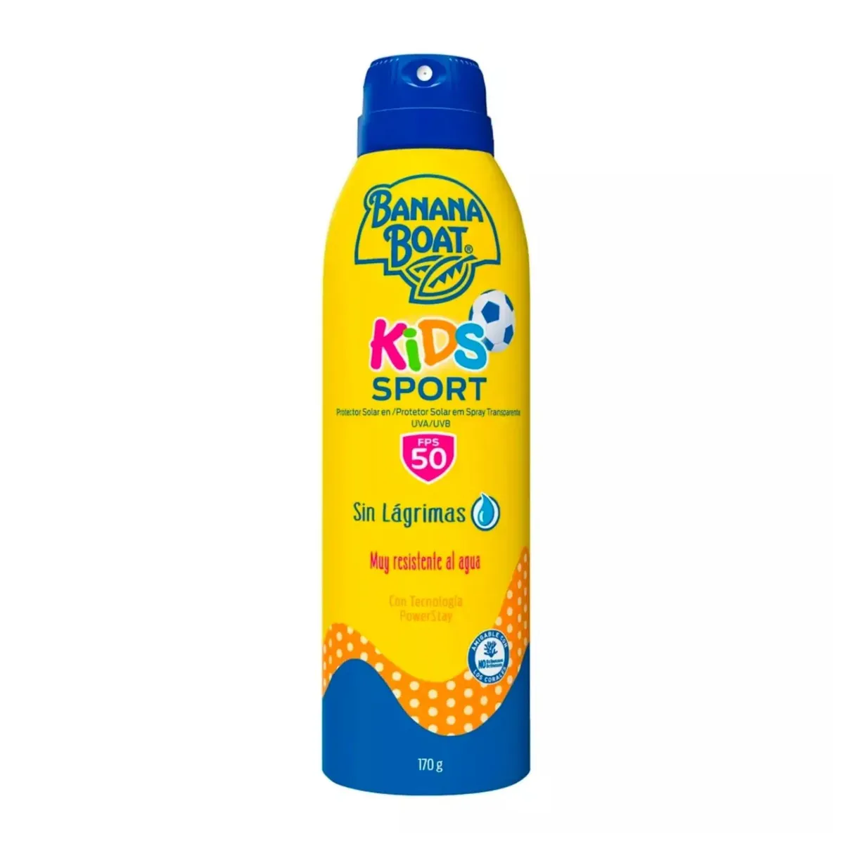 BANANA BOAT - Protector Solar Kids Sport FPS 50 Spray Banana Boat 170 g
