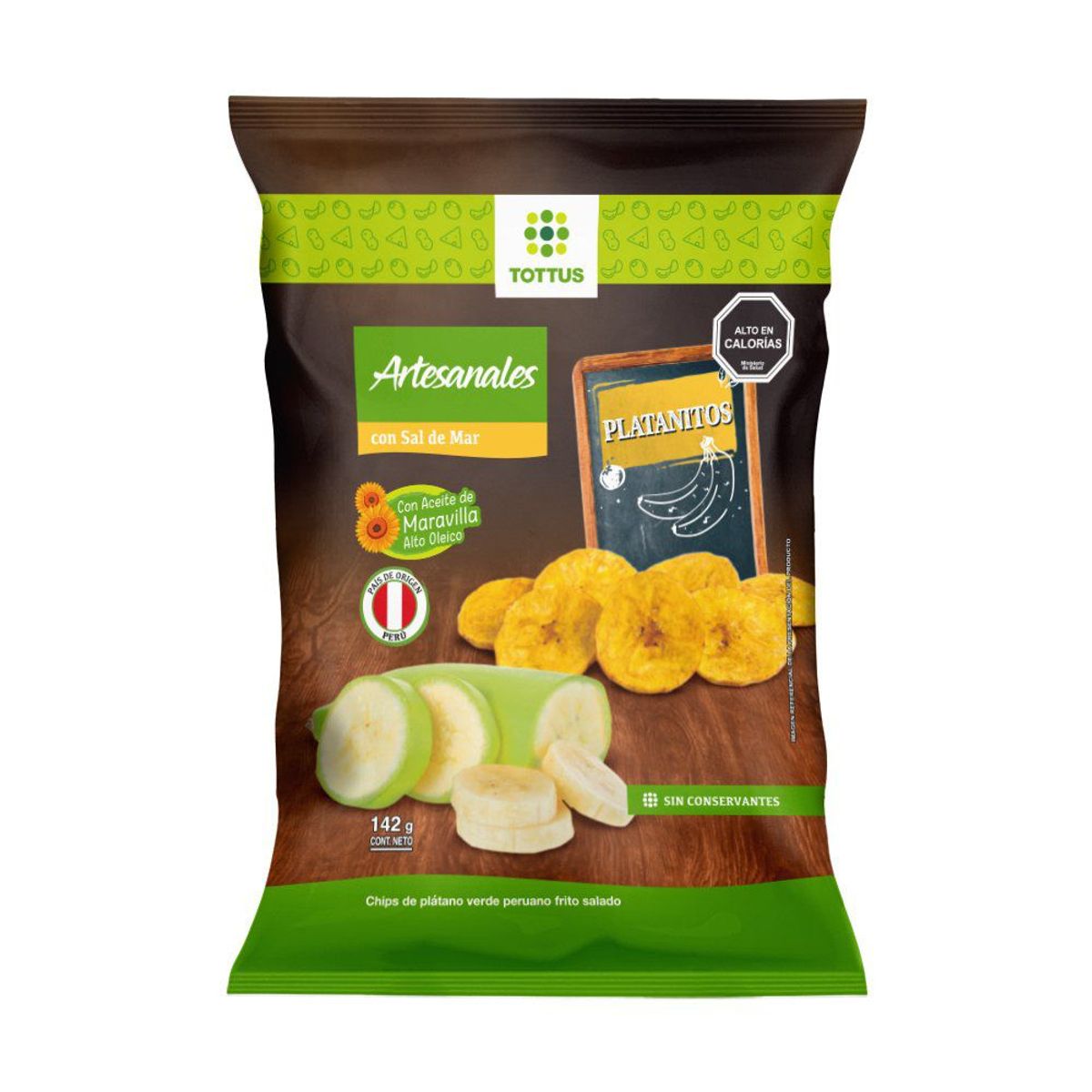 TOTTUS - Plátano Frito Salado