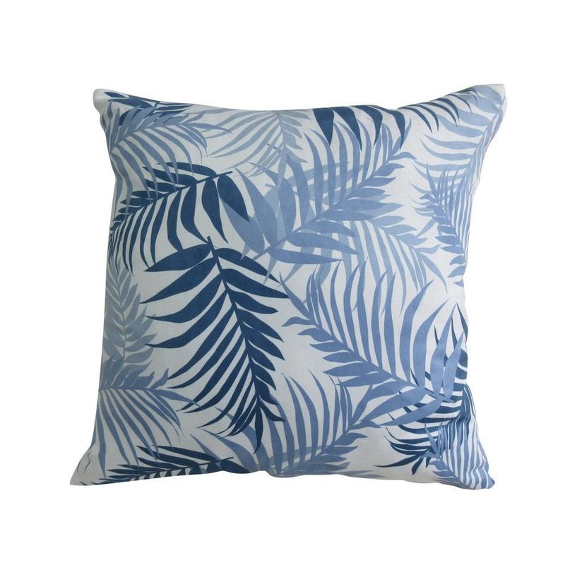 CASA JOVEN - Cojines Estampados Hojas Azul
