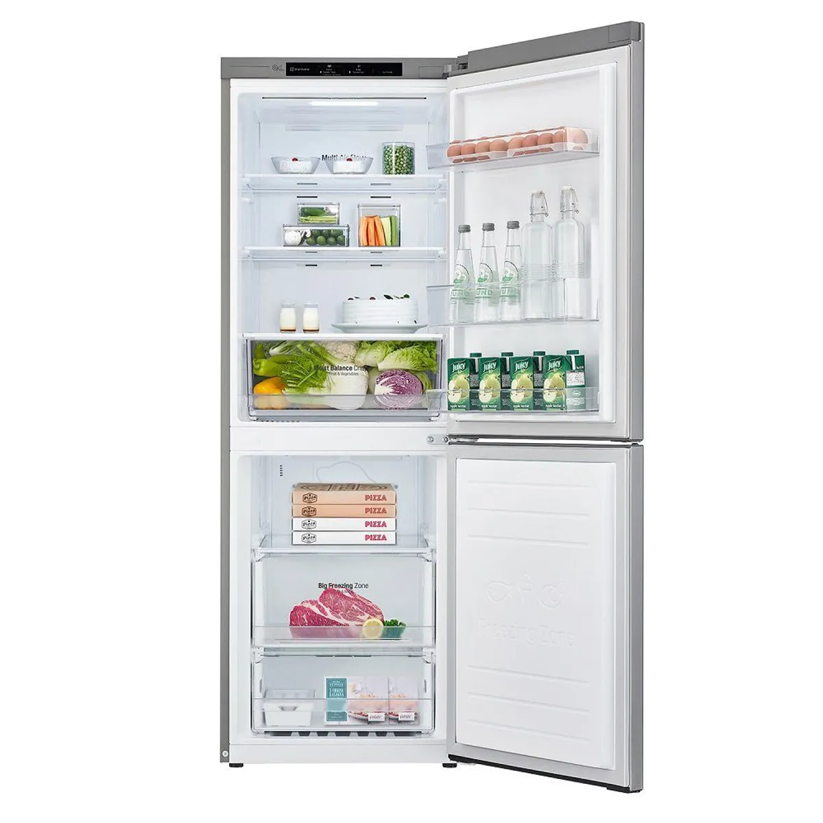 LG - REFRIGERADOR 306LT BOTTOM FREEZER LB33MPP GRIS LG