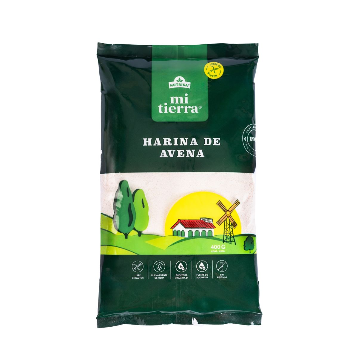 MI TIERRA - Harina de Avena Mi Tierra Sin Gluten 400 gr