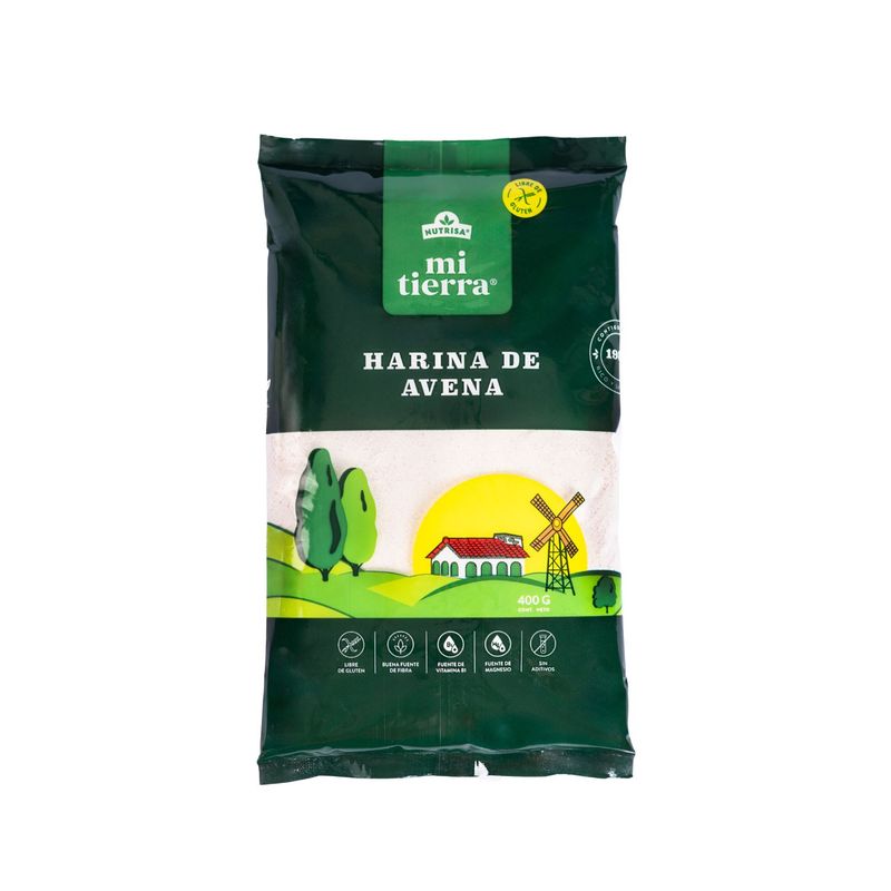 MI TIERRA - Harina de Avena Mi Tierra Sin Gluten 400 gr