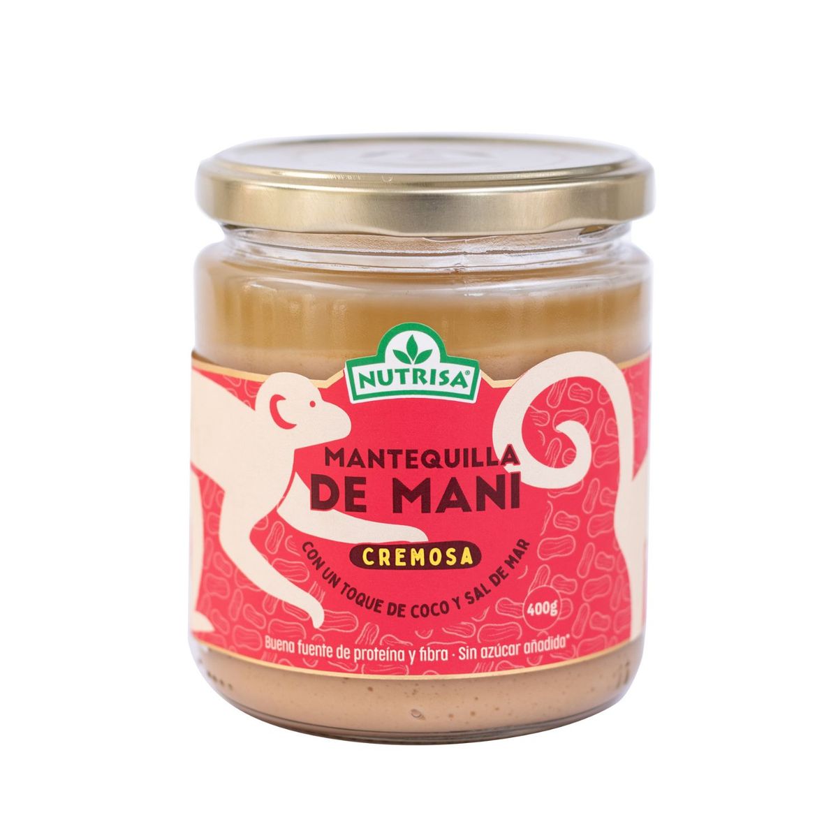 NUTRISA - MANTEQUILLA DE MANI NUTRISA 400 GR