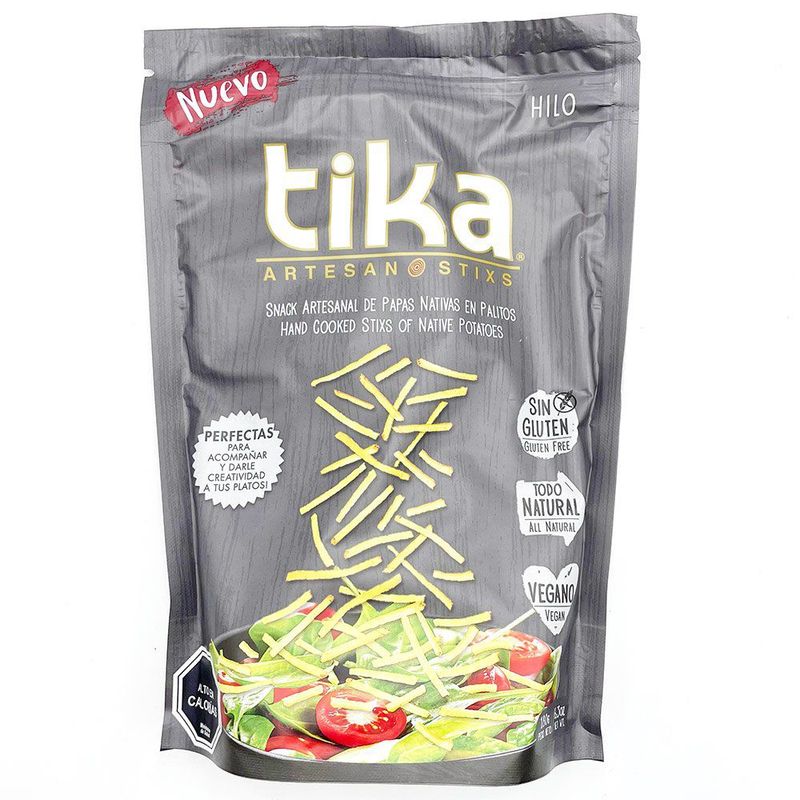 TIKA - TIKA PAPAS RAMITAS QUESITO VEGANO 170G
