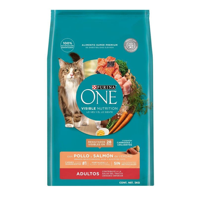 PURINA ONE - Alim. Gato Salmon Purina One Cat
