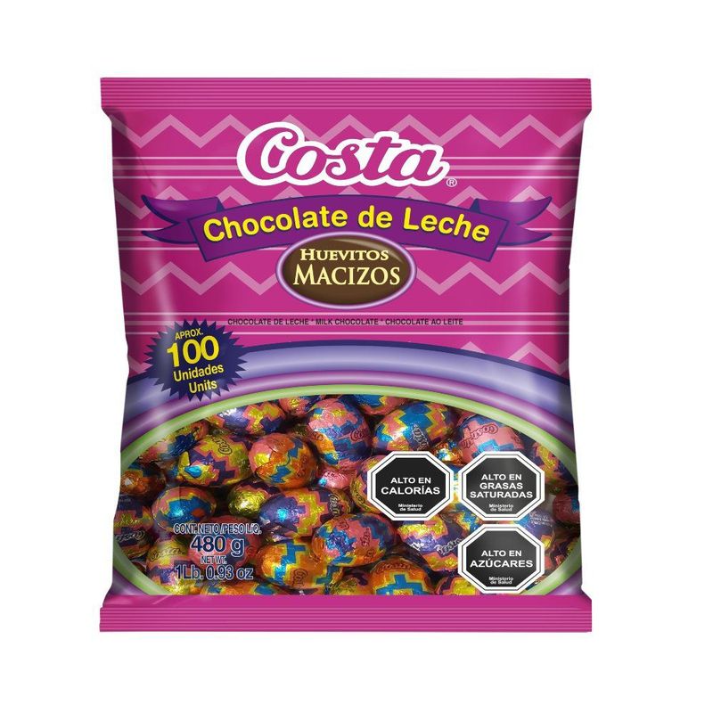 COSTA - BOLSA HUEVO CHOCOLATE COSTA 0.48 KL