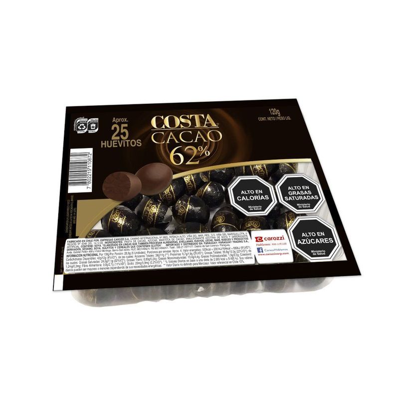COSTA - BAND HUEVO CHOCOLATE CACAO COSTA 0.12 KL